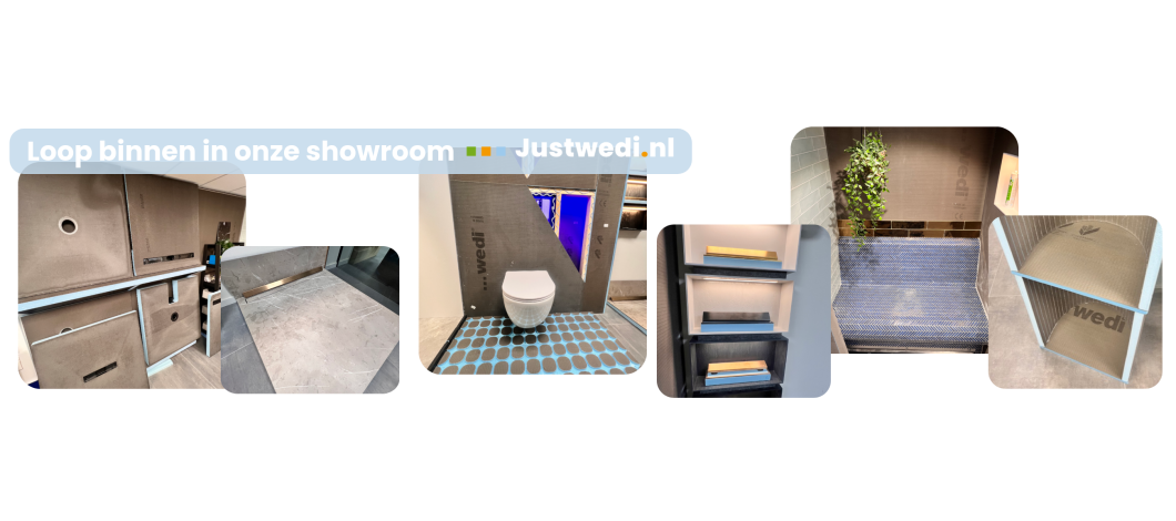 Wedi showroom - Vernieuwd en uitgebreid